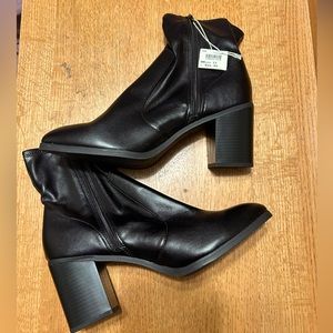 Boots size 12 chunky heel